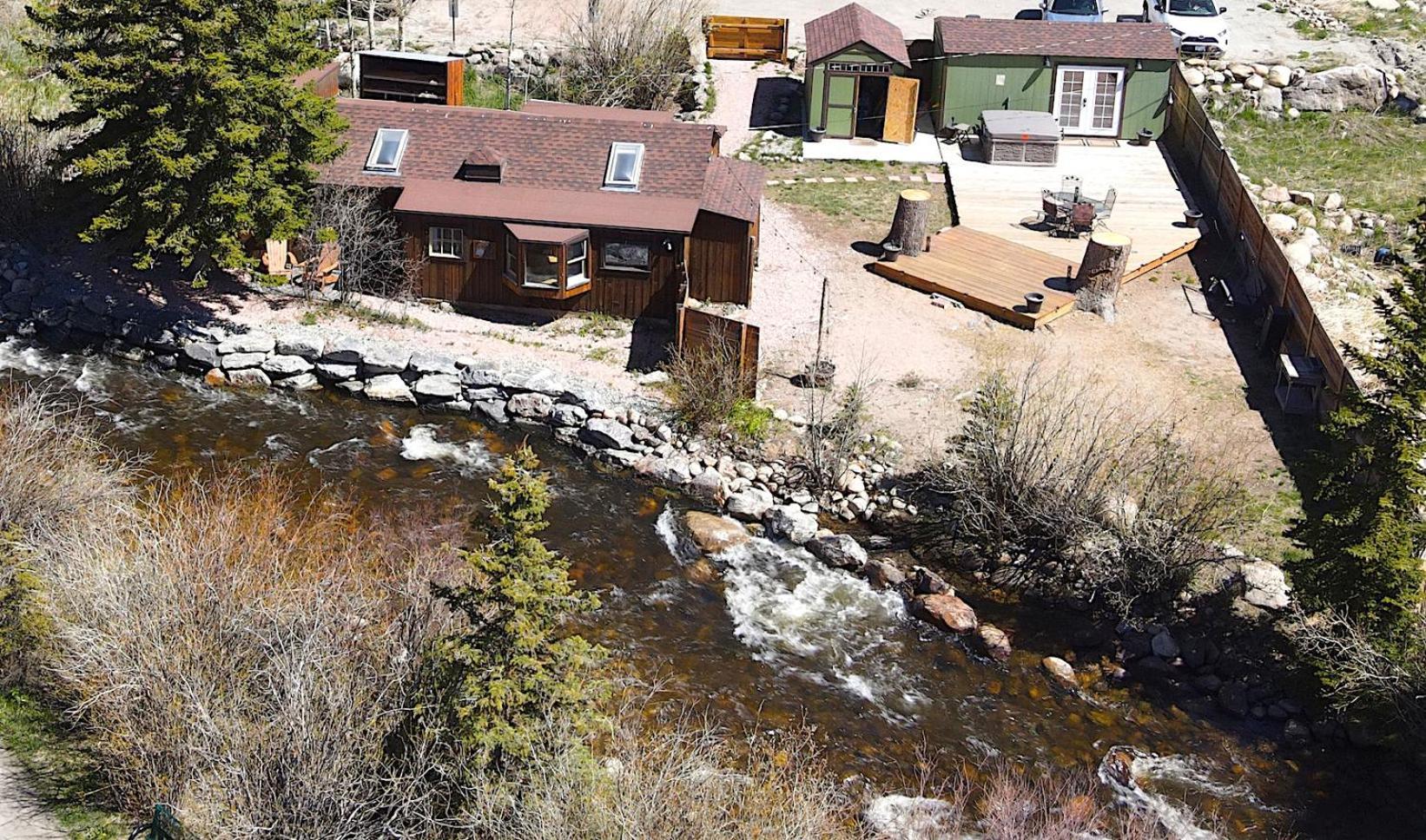 Thorpe On The Water. Creekside Nederland Cabin. Esterno foto